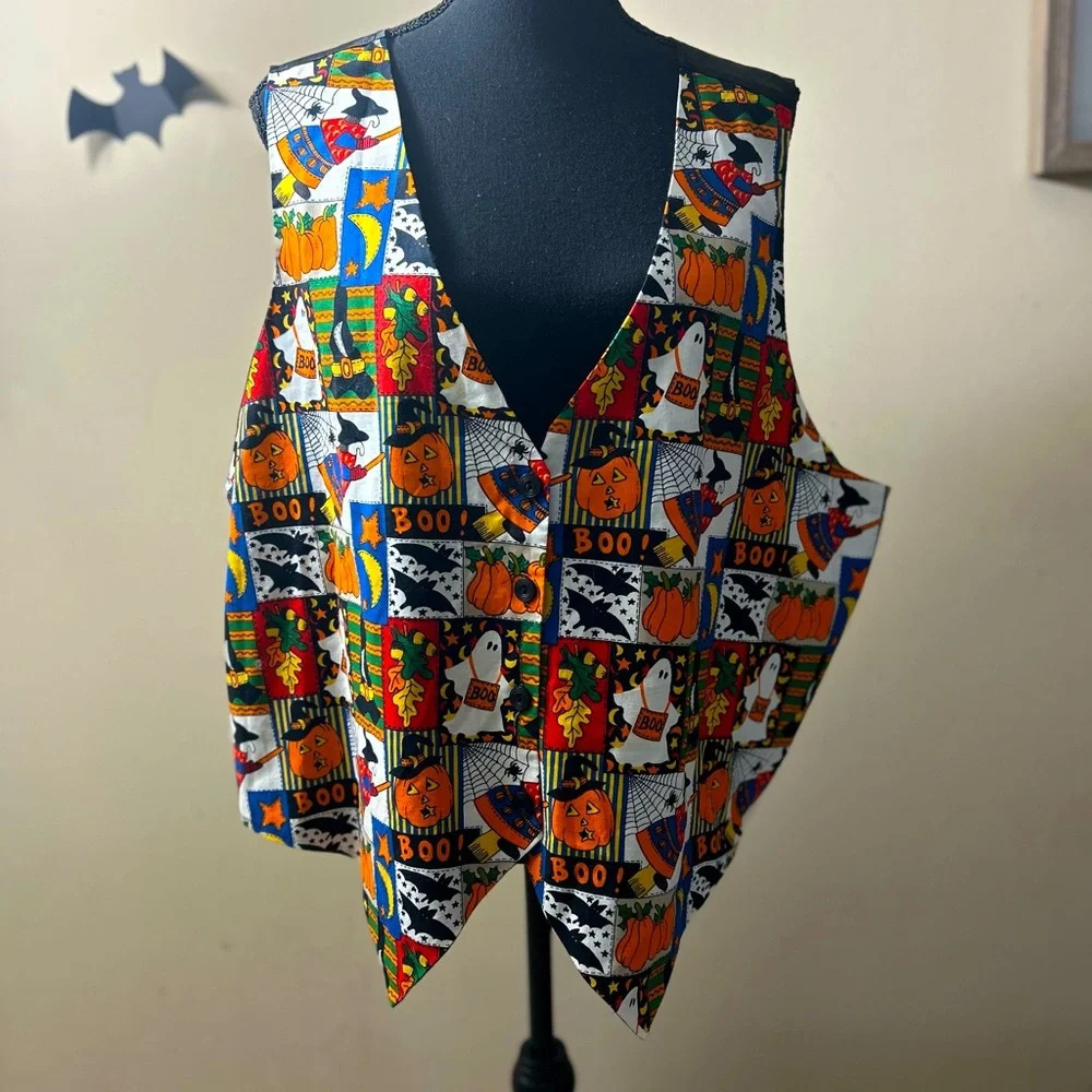 Vintage Basic Editions Halloween Vest